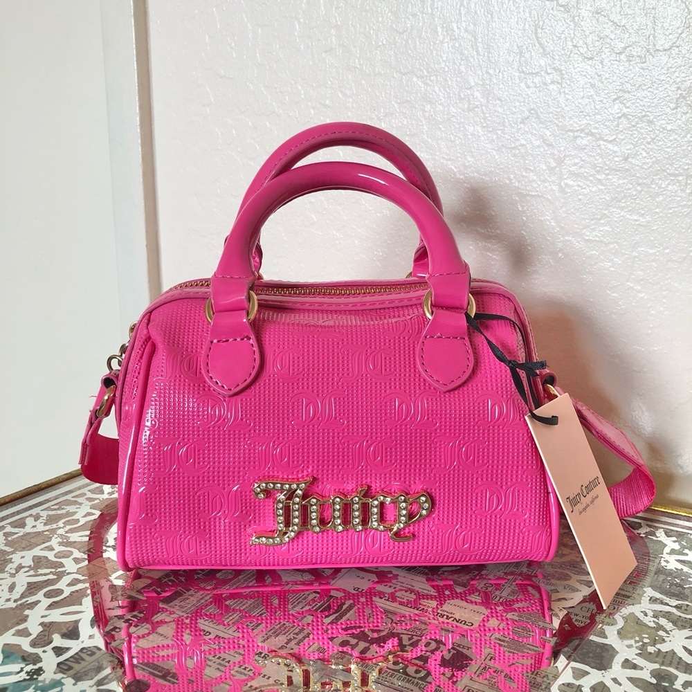 NWT Juicy Couture Barbie Pink Small Satchel NWT